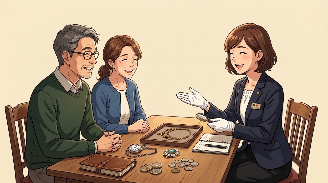 貴金属の価値を現金化