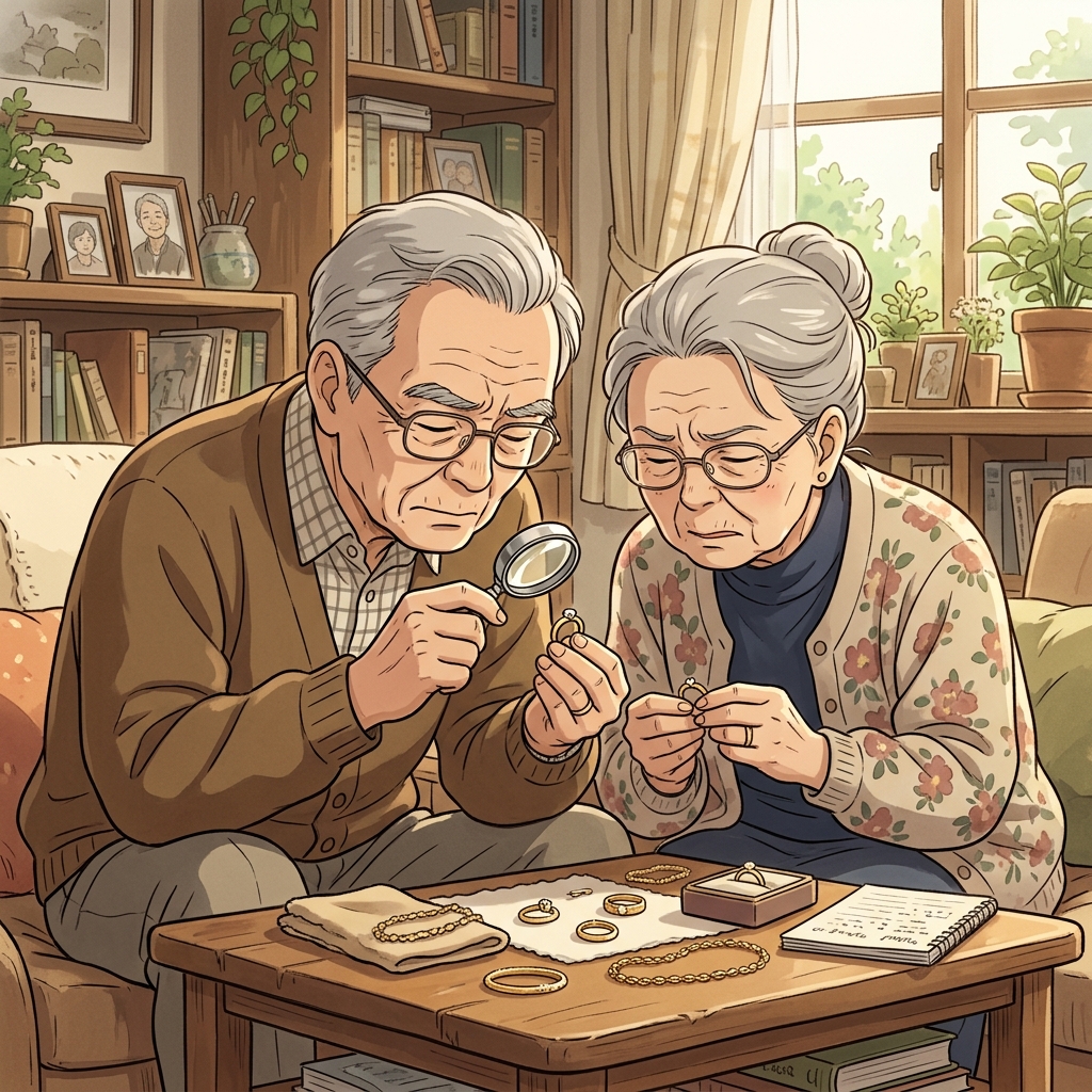 生前整理と貴金属の取扱い